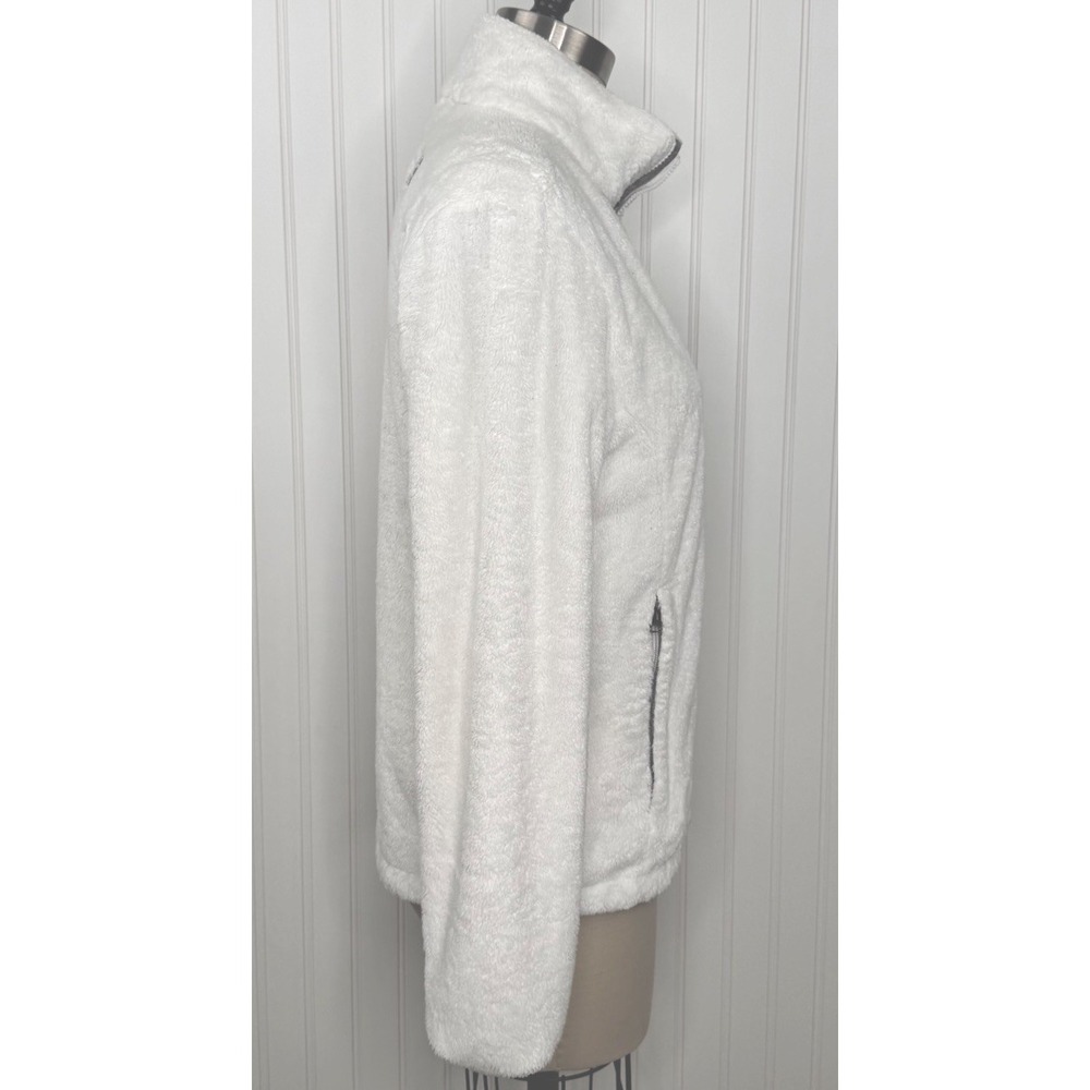 THE NORTH FACE Soft Faux Fur Jacket Women's Size M Full Zip - Picture 4 of 15